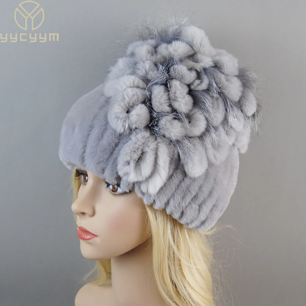 New Fashion Women Winter Fur Hat