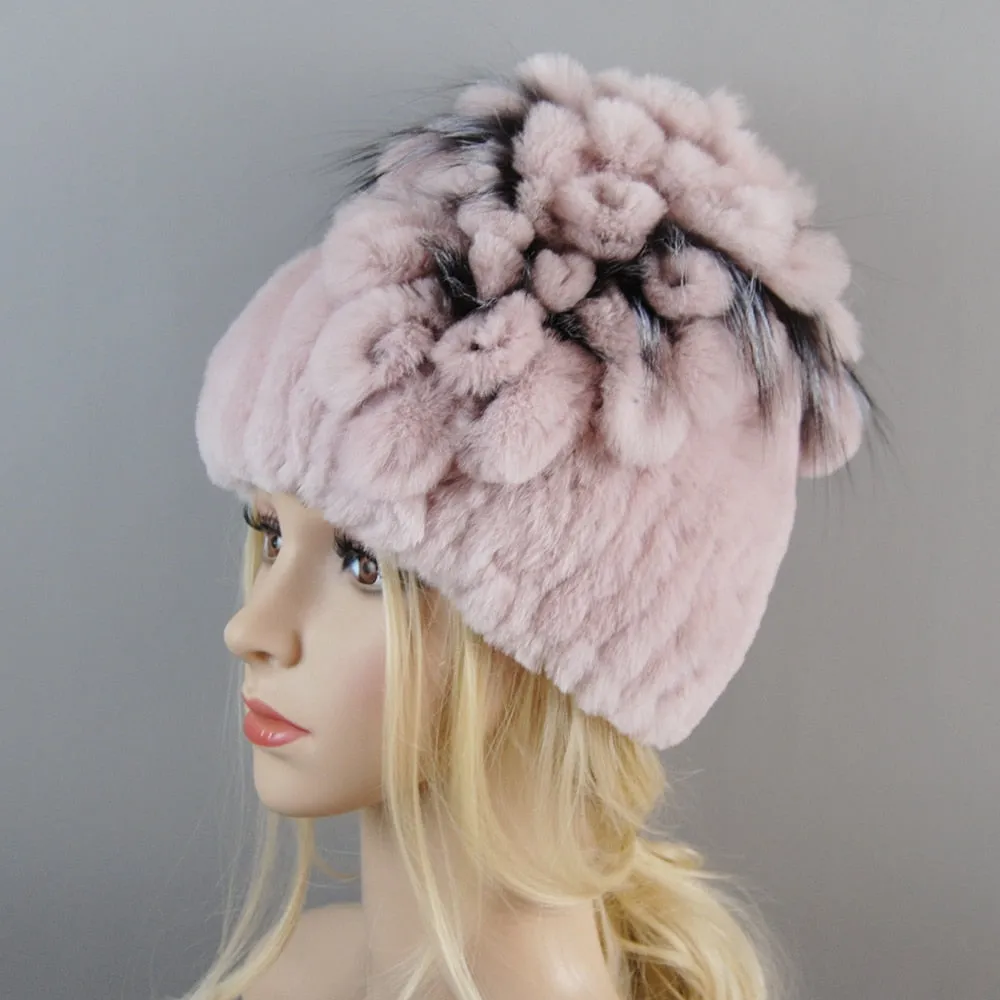 New Fashion Women Winter Fur Hat