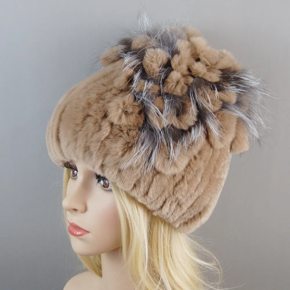 New Fashion Women Winter Fur Hat