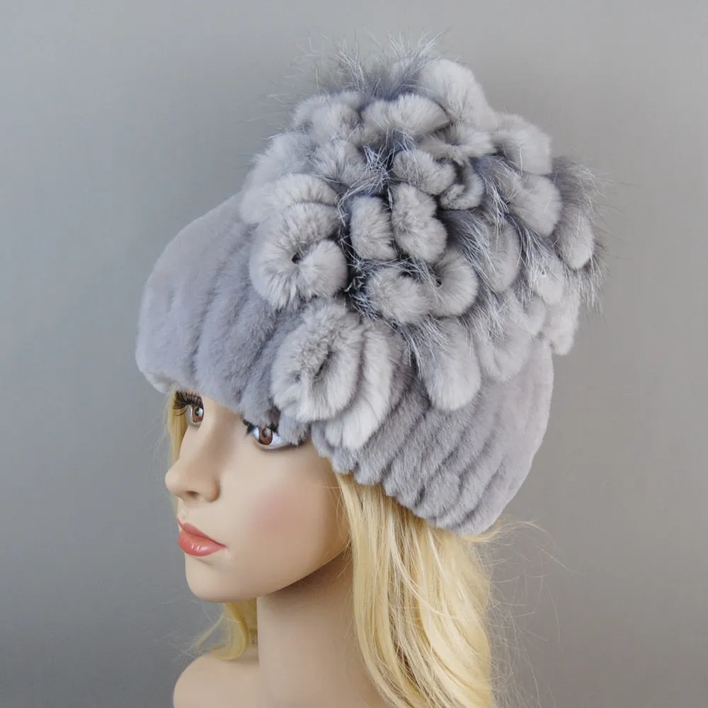 New Fashion Women Winter Fur Hat