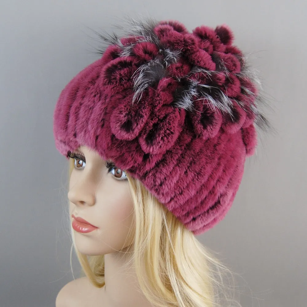 New Fashion Women Winter Fur Hat