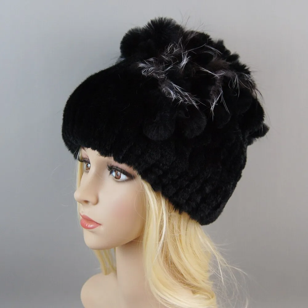 New Fashion Women Winter Fur Hat