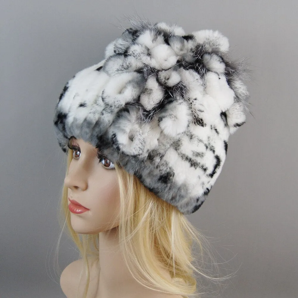 New Fashion Women Winter Fur Hat