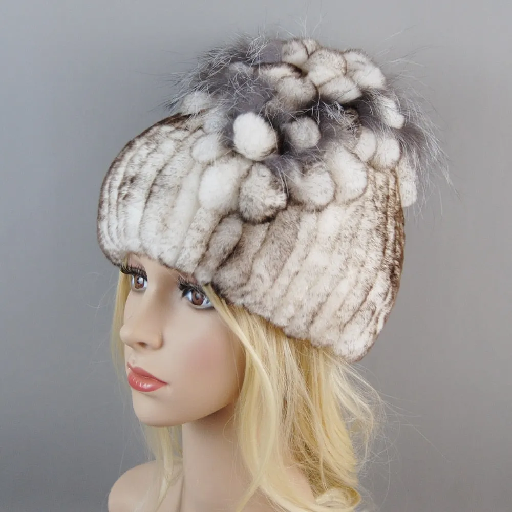 New Fashion Women Winter Fur Hat