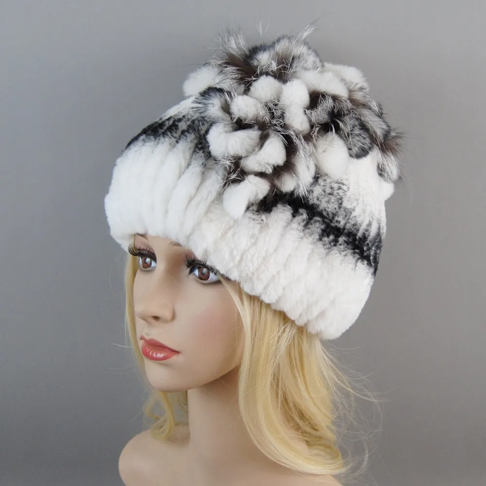 New Fashion Women Winter Fur Hat