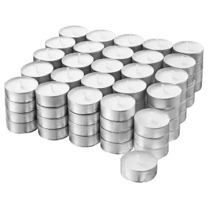 Orison Tealight Candle for Diwali Decoration 100% Pure Wax(Pack of 150) - 4 Hour Burn Time, Smokeless, No Residue