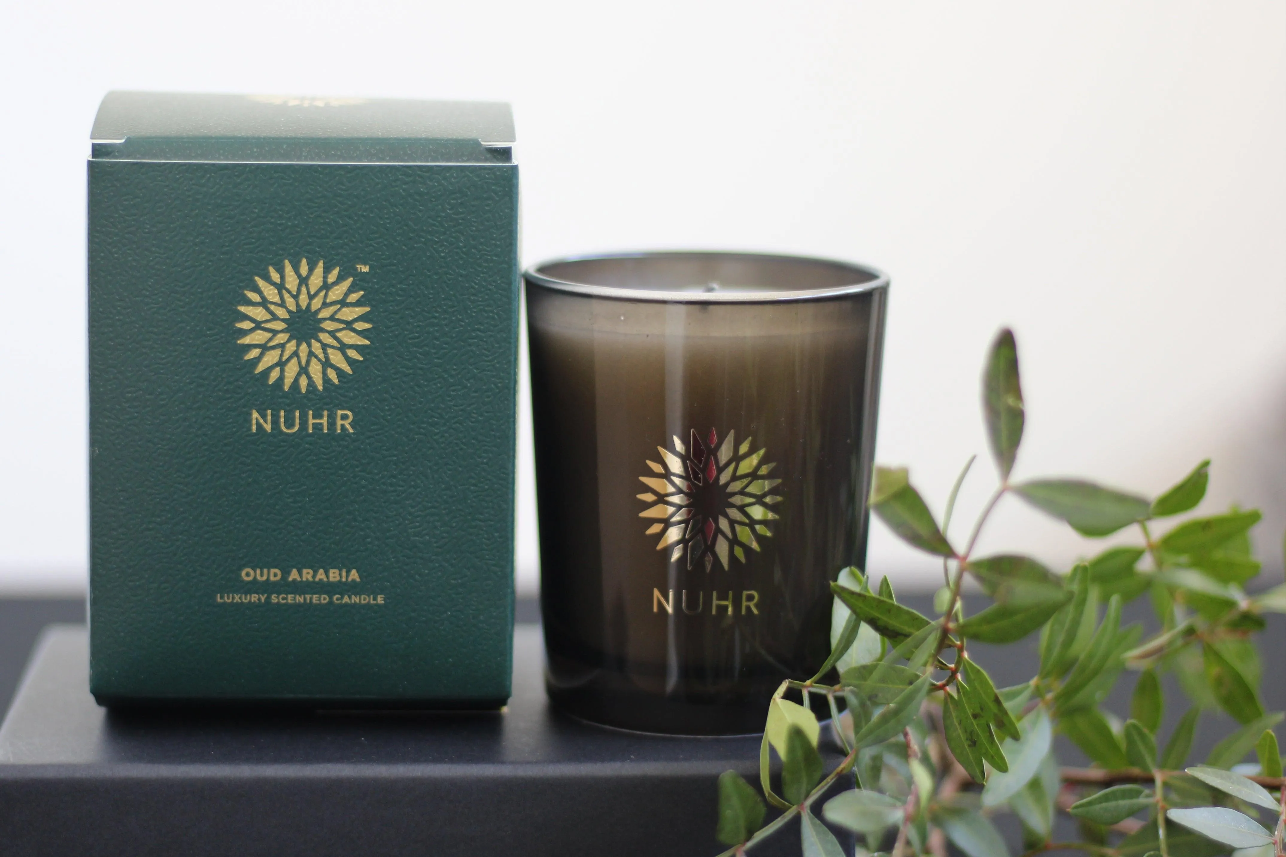 Oud Arabia Luxury Scented Candle by NUHR Home