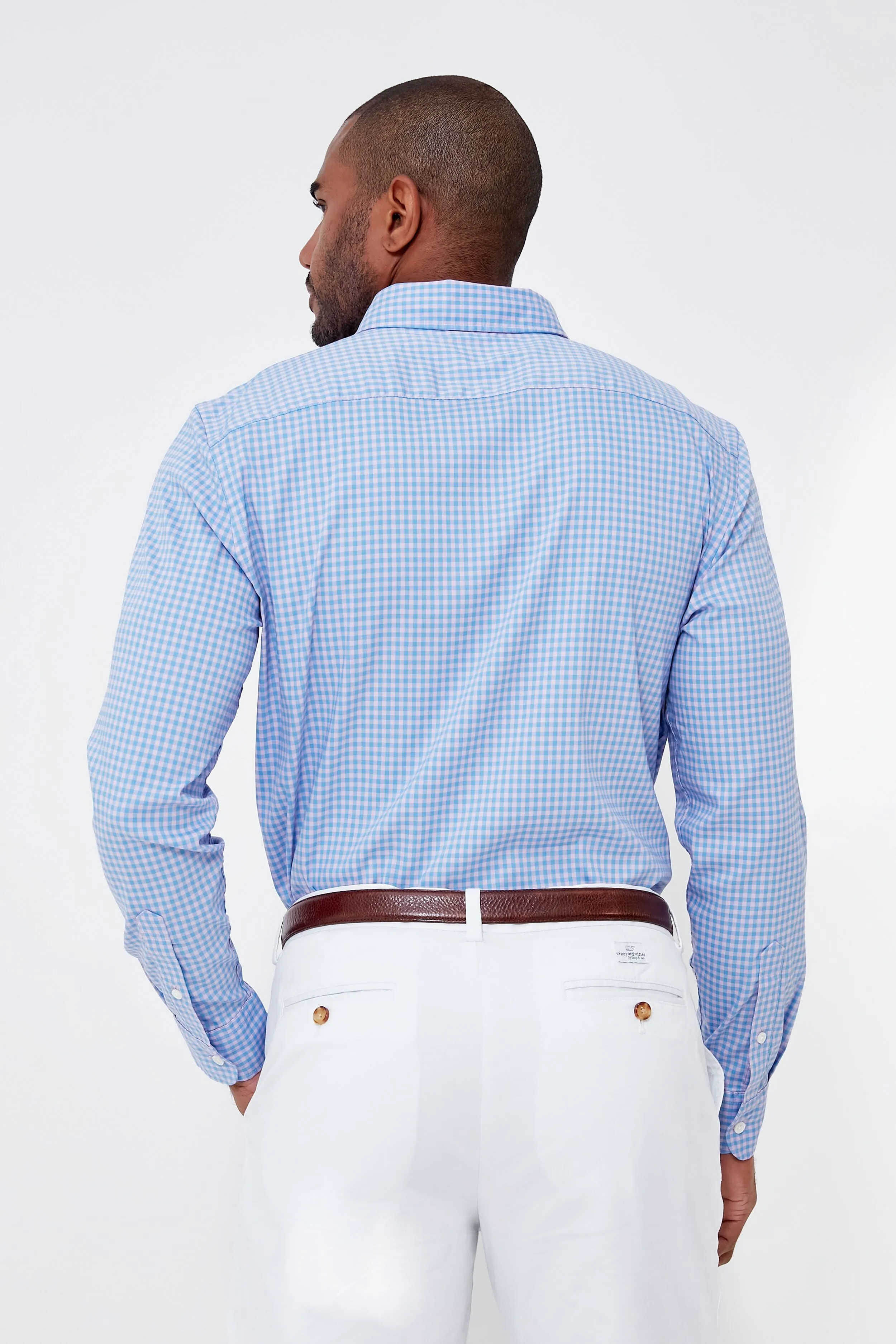 Pacific Lilac Gingham Movement Shirt