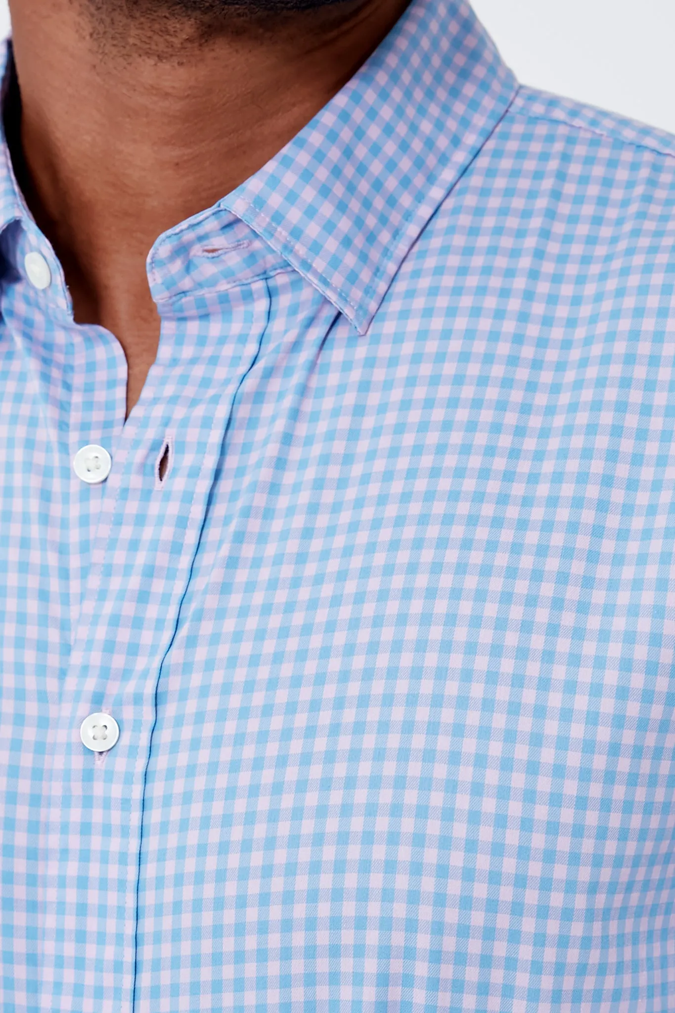 Pacific Lilac Gingham Movement Shirt