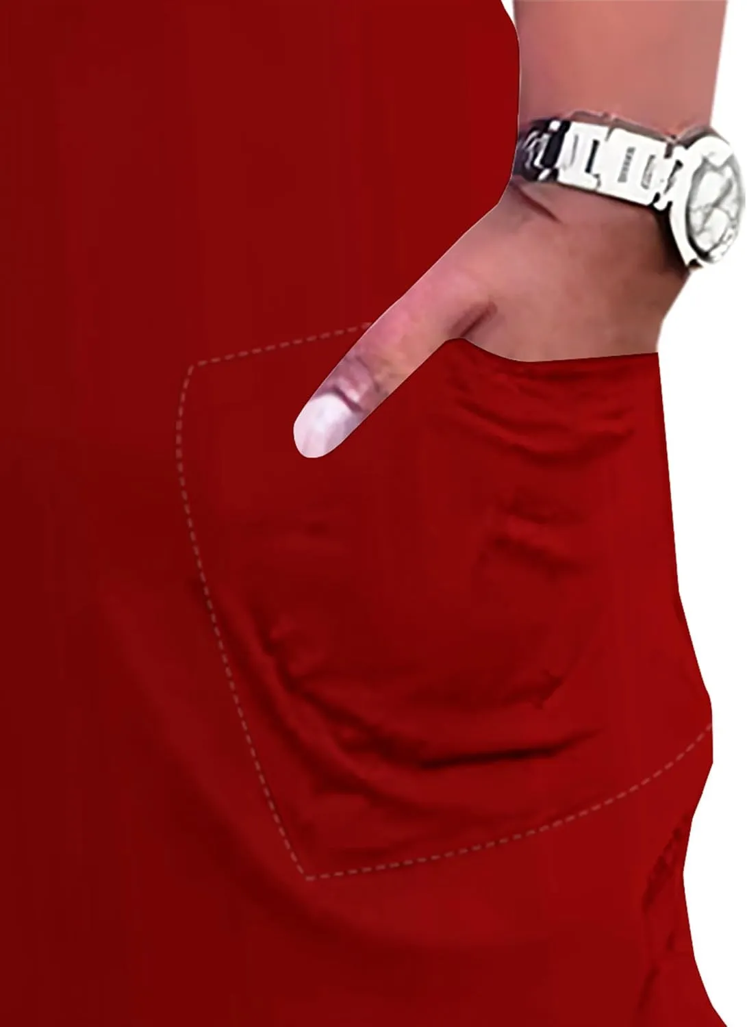 Plus Size Dresses for Women 2024 Summer Casual Short Sleeve T Shirt Maxi Dress with Pockets A Line Beach Vacation Outfits