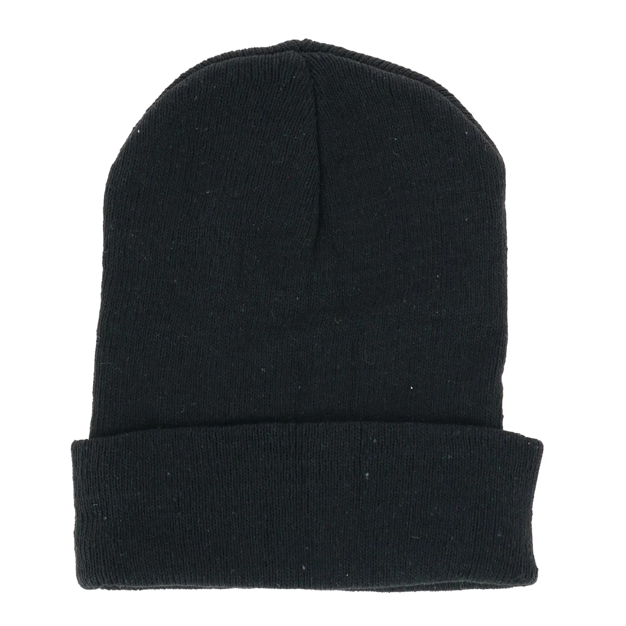 Polar Extreme Men's Basic Winter Beanie Cuff Cap (2 Pack)