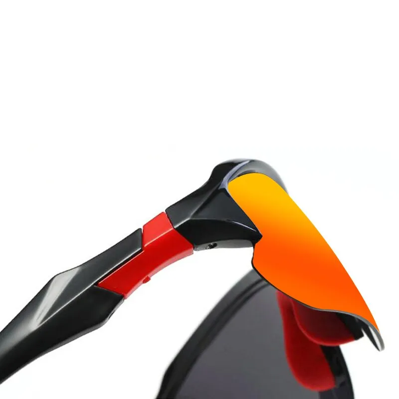 Polarized Unisex Sport Mirror Reflex Sunglasses UV 400 Protection