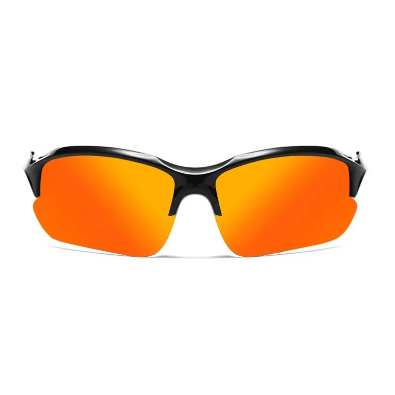 Polarized Unisex Sport Mirror Reflex Sunglasses UV 400 Protection