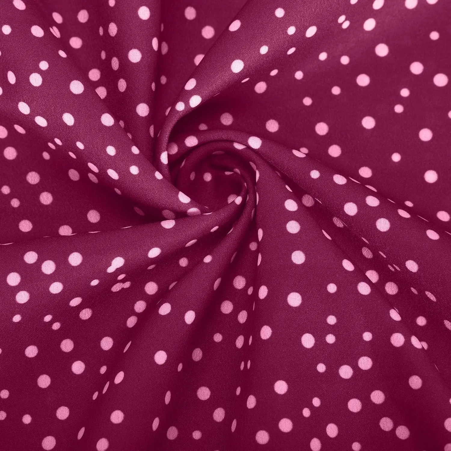 Polka Dot Dress for Women Boho Flowy Wrinkless Casual Dresses Vacation Tunic Ruffle Knee Length Sundresses Summer 2025
