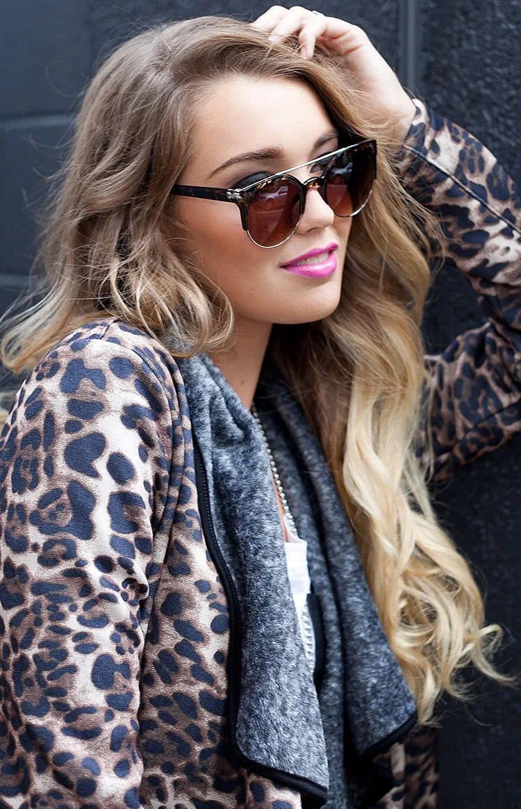 Quay LIV_NOW Sunglasses Leopard