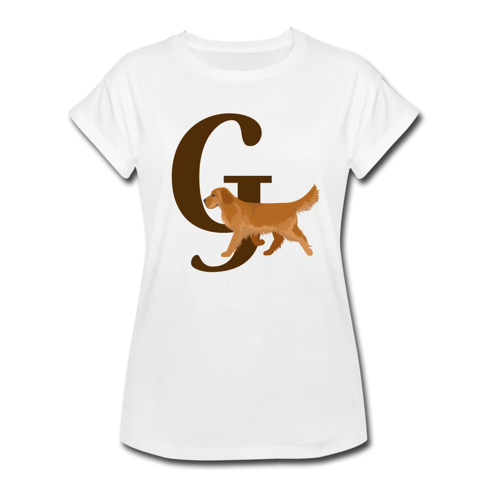 "CQ Original" G for Golden - Women's Relaxed Fit T-Shirt