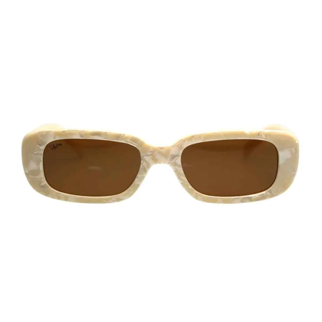 Reality Eyewear Xray Specs Beige Shell Sunglasses