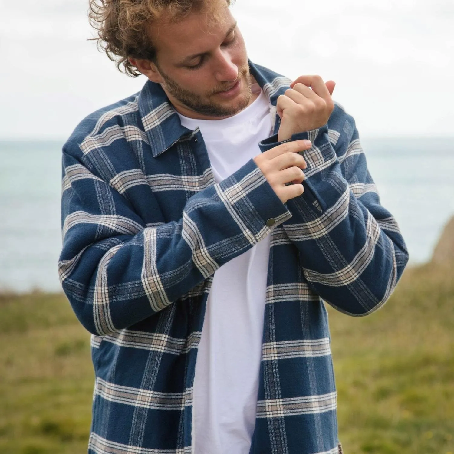 Ridge Sherpa Lined Flannel Jacket
