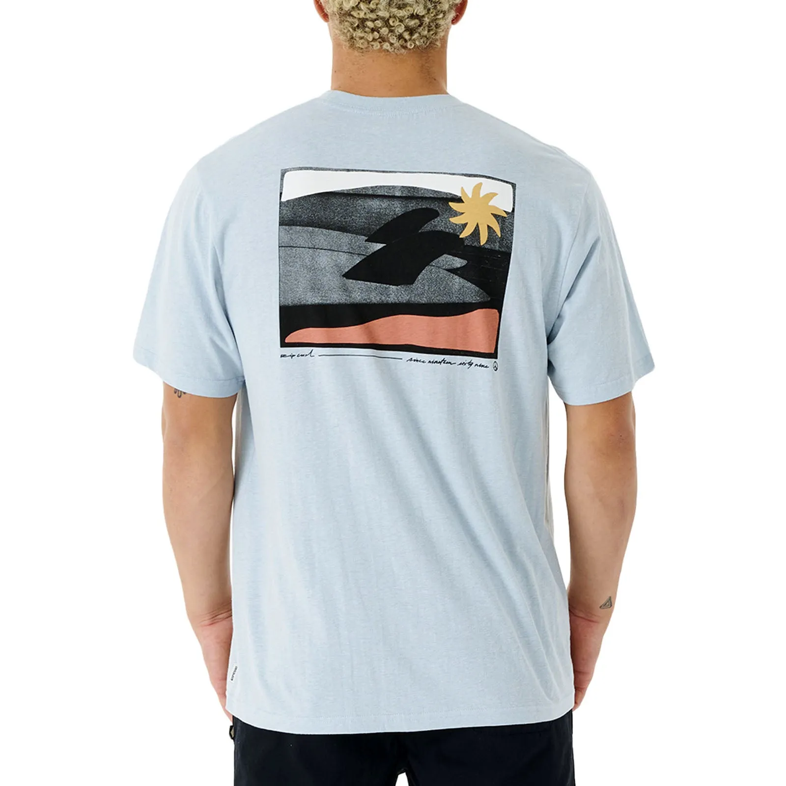Rip Curl Mens Salt Water Culture Twinny Crew Neck T-Shirt