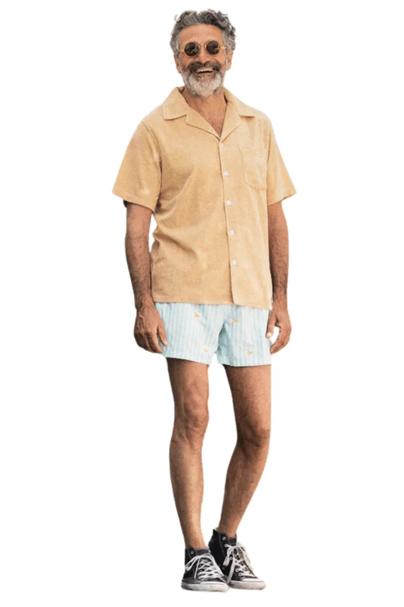 Sand Terry Bowling Shirt