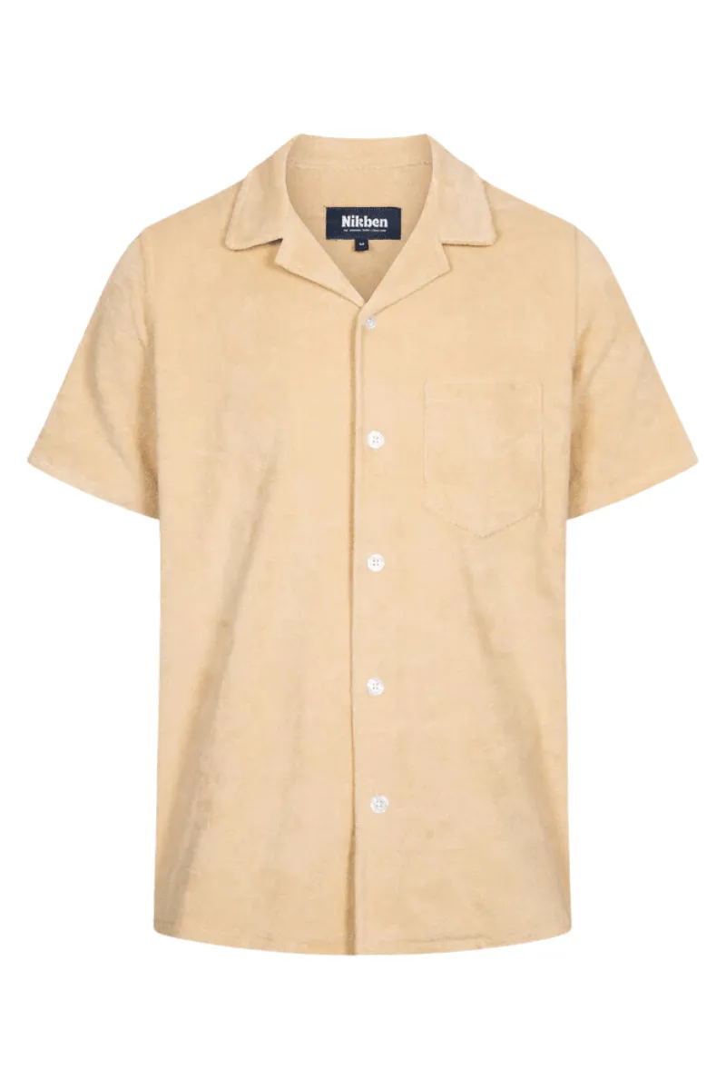 Sand Terry Bowling Shirt