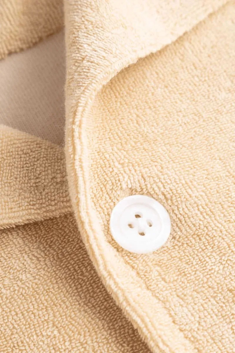 Sand Terry Bowling Shirt