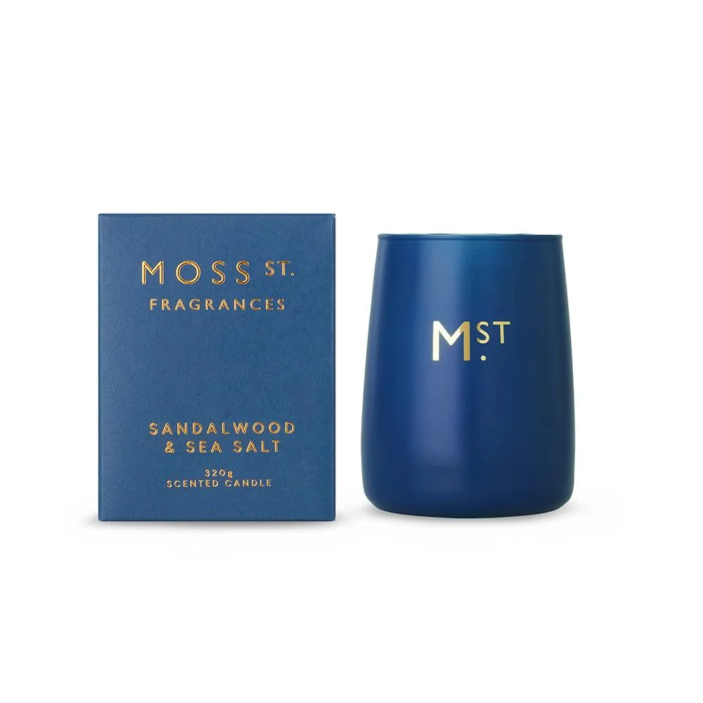Sandalwood & Sea Salt Soy Candle