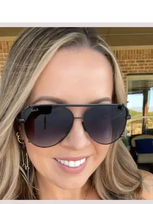 Shay Sunglasses by Dax Eyewear, Black Ombre