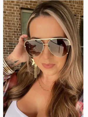 Shay Sunglasses by Dax Eyewear, Brown