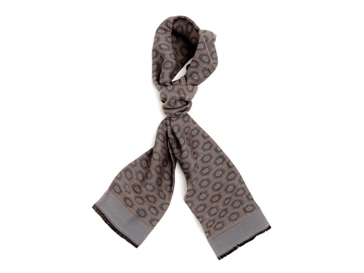 Silk Wool Ascot Beige