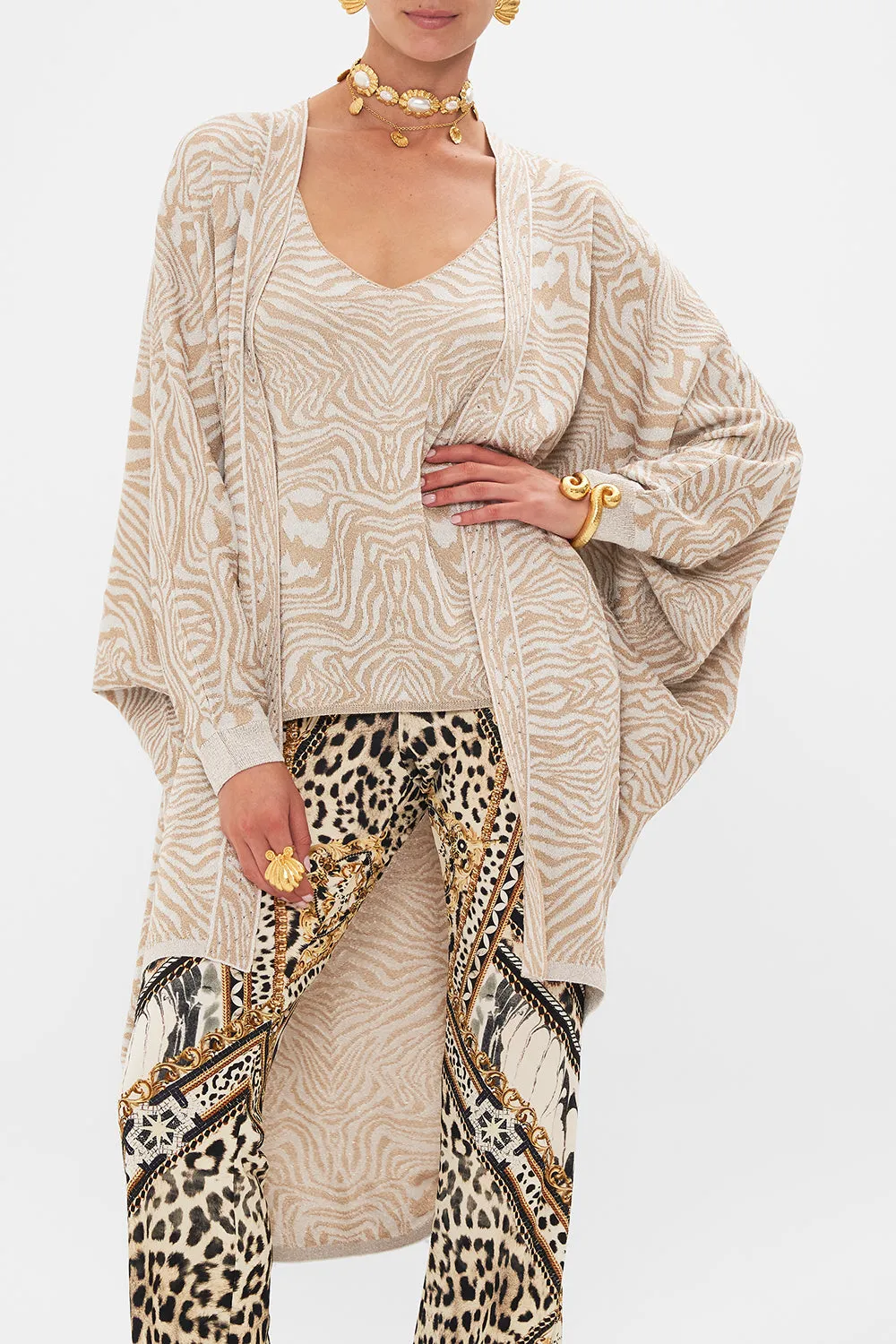 SOFT KNIT LAYER MOSAIC MUSE