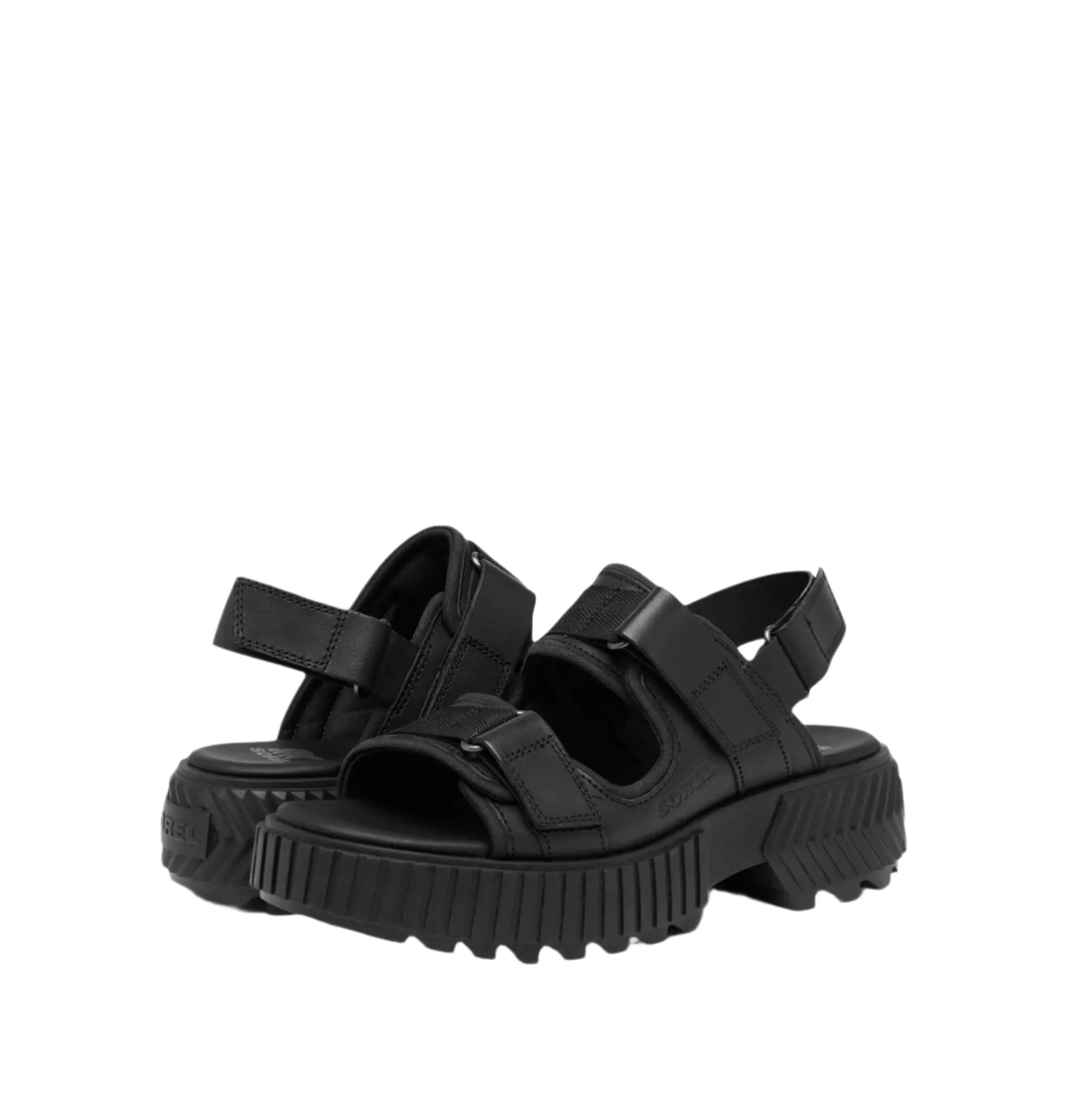 Sorel Women's Ona Ave Multistrap Sandal - Black
