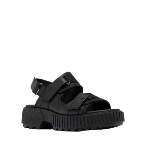 Sorel Women's Ona Ave Multistrap Sandal - Black