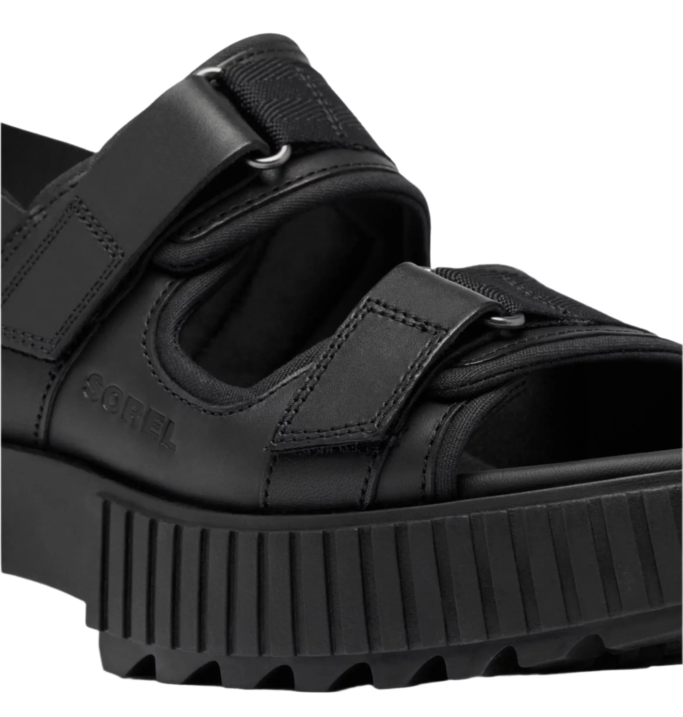 Sorel Women's Ona Ave Multistrap Sandal - Black