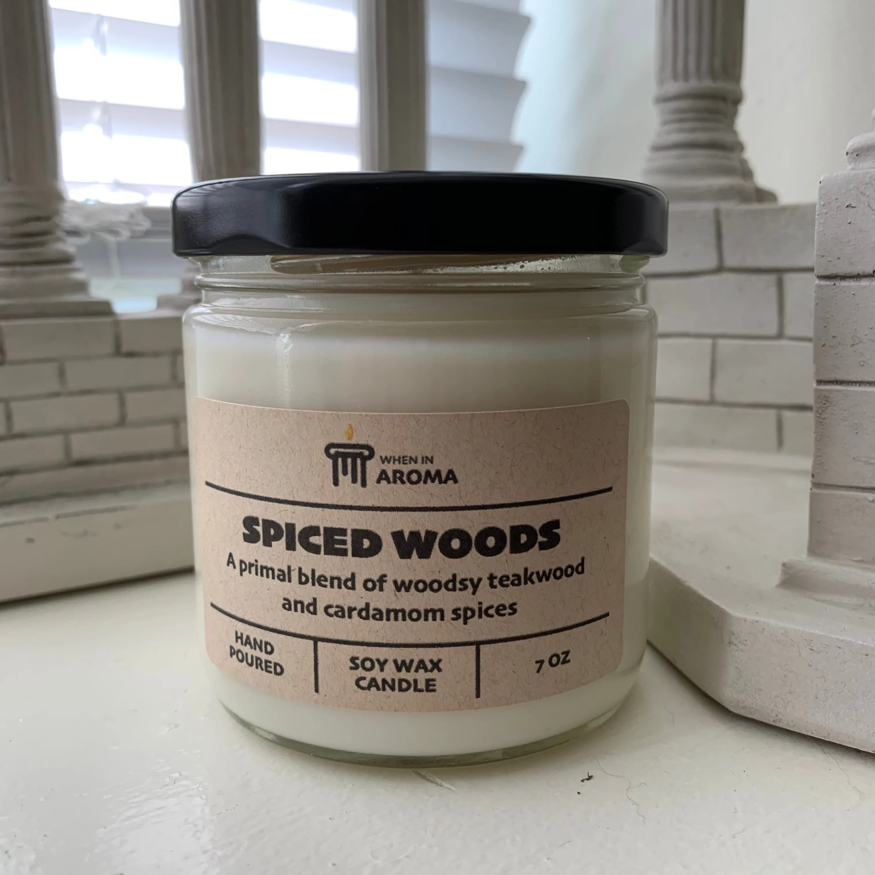 Spiced Woods Soy Candle