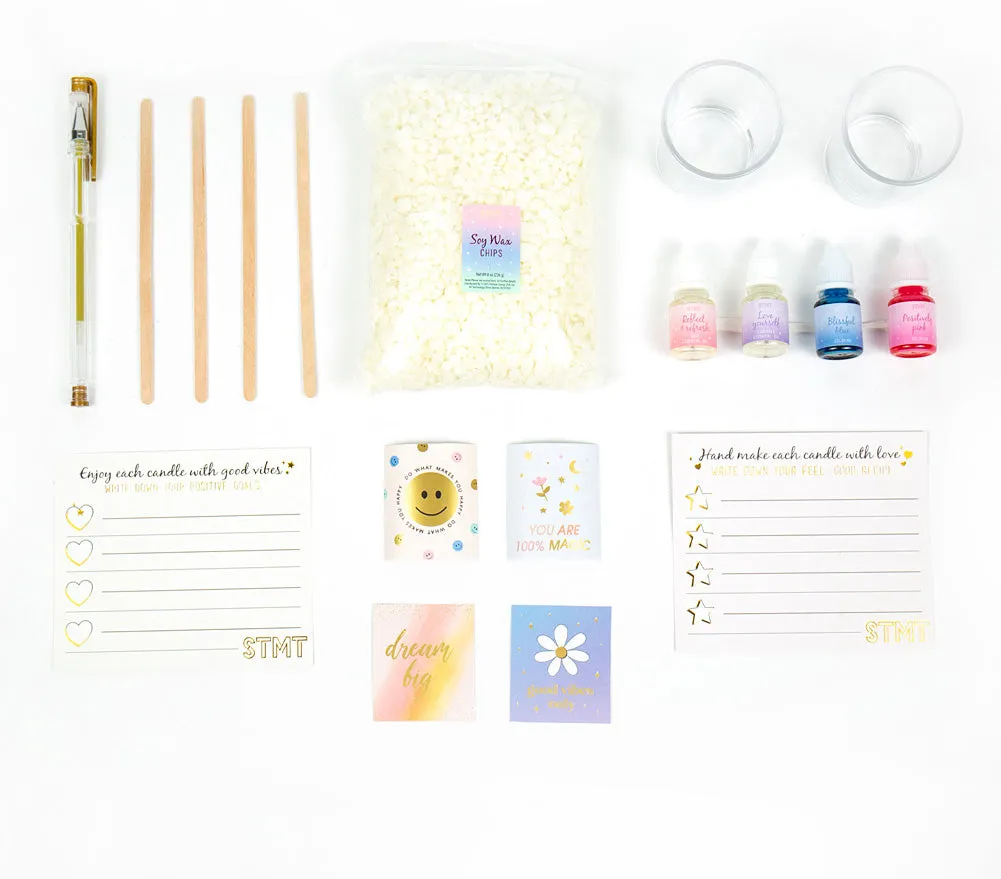 STMT DIY Positivity Candles