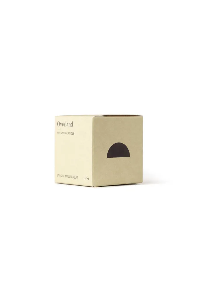 Studio Milligram - Scented Travel Candle - Overland - 75g