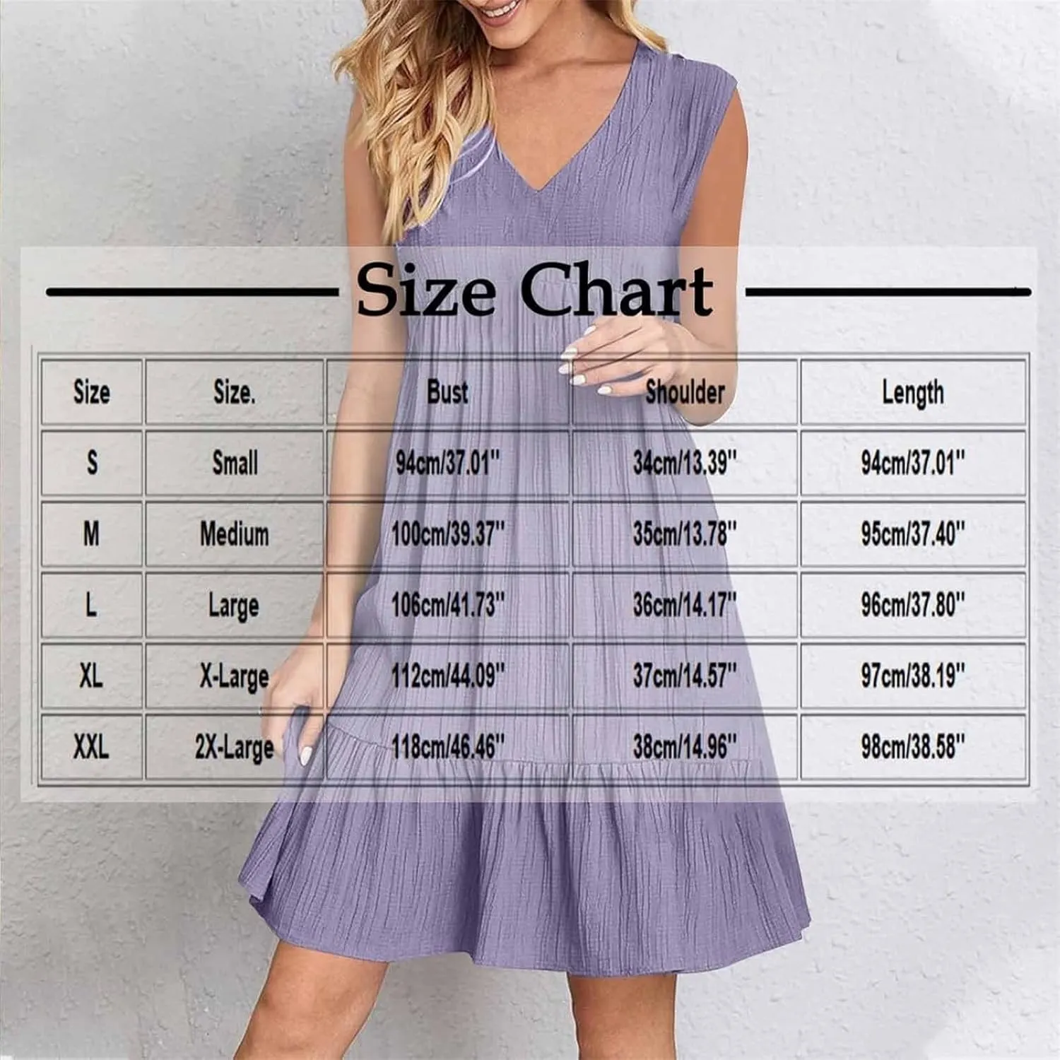 Summer Dresses for Women 2025 V-Neck Mini Dresses Fashion Casual Flowy Boho Ruffle A Line Short Sleeve Dress
