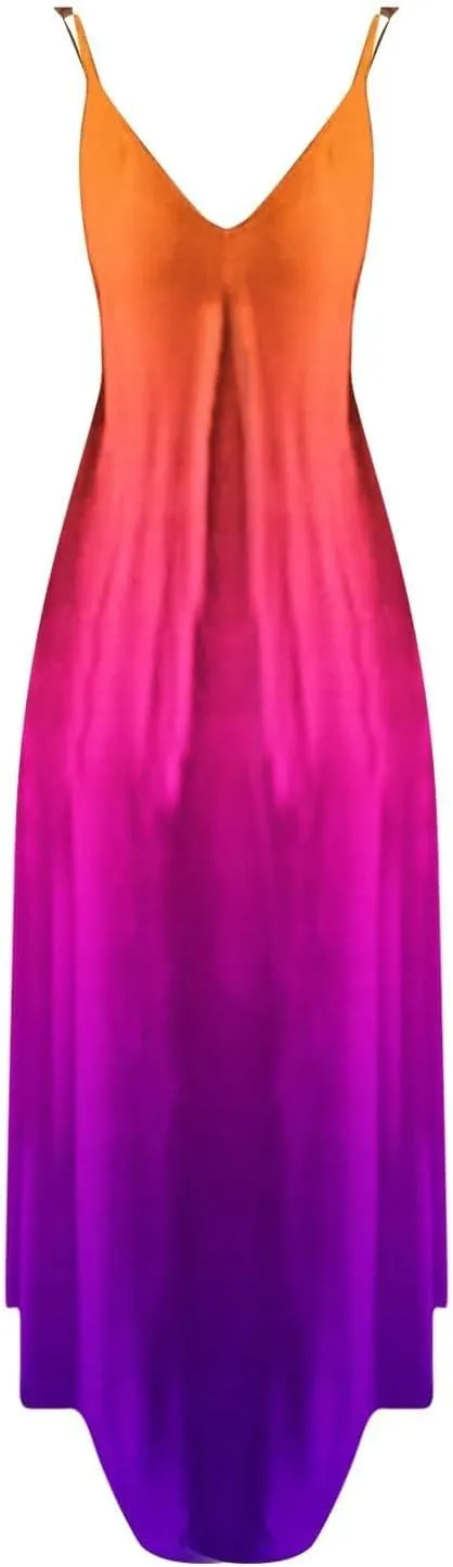 TARIENDY Maxi Dresses for Women Summer,Womens Lightweight Beach Vacation Sundress Sleeveless Outfits Casual Summer Dresses