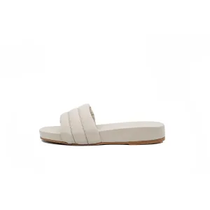 Timor Chunky Pool Slide (Off White)