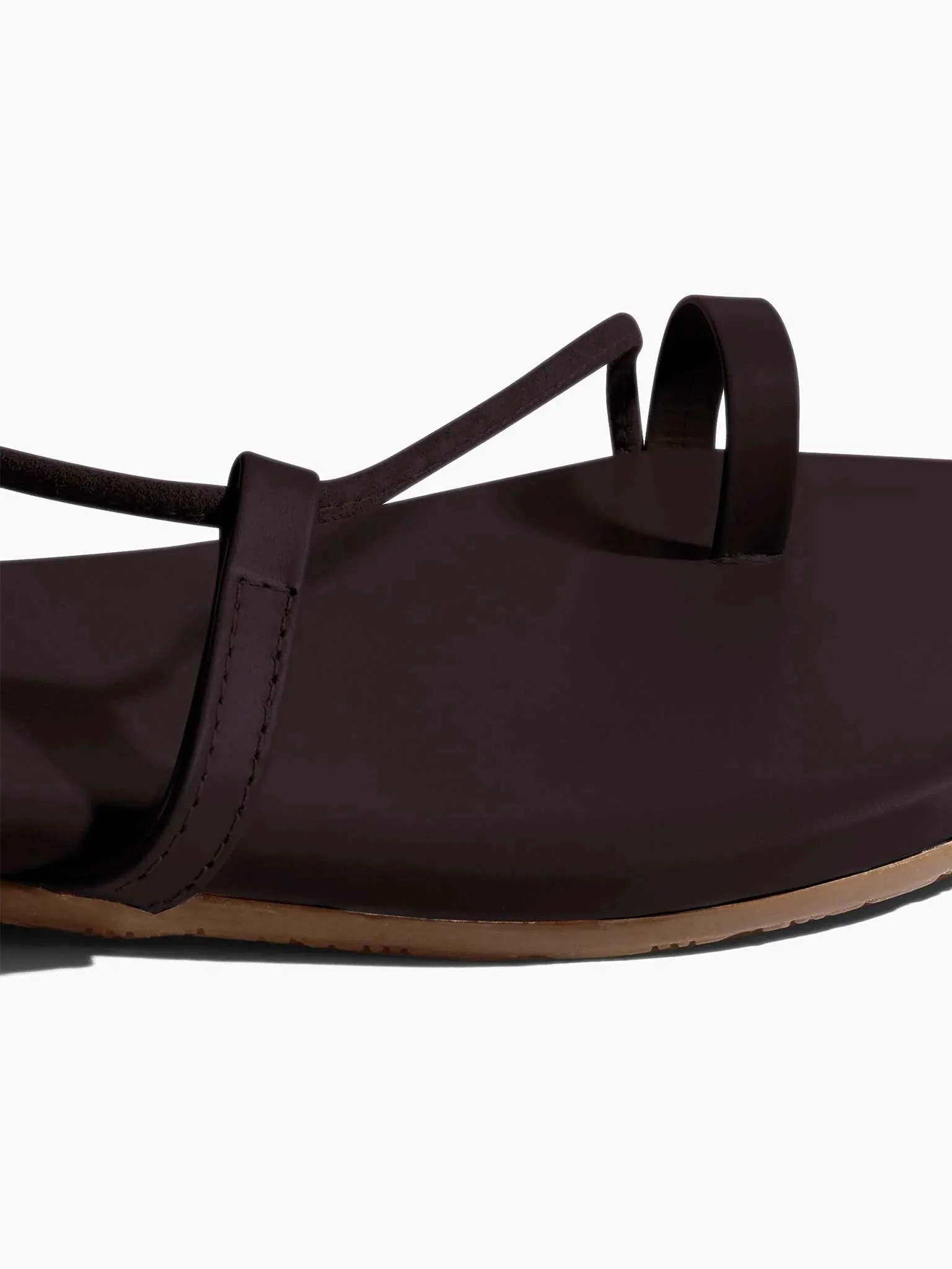 TKEES Jo Wrap-Up Sandals in Black