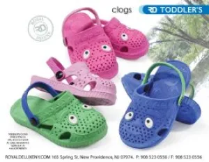 Toddler Bug Face Design Clogs