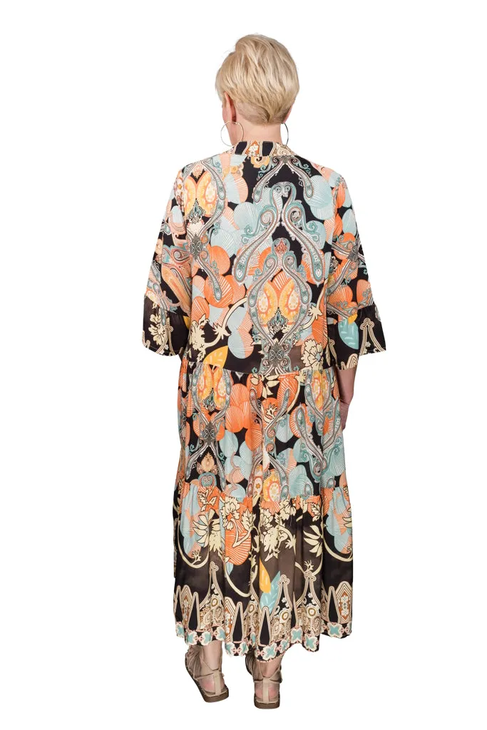 Ursula Yoke Maxi Dress (DQ106)