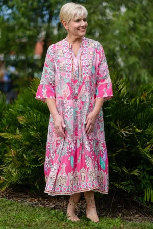 Ursula Yoke Maxi Dress (DQ106)