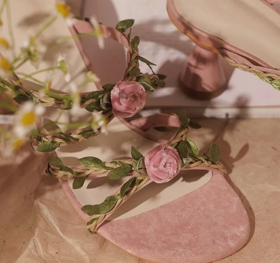 Vintage Rose - Sandals