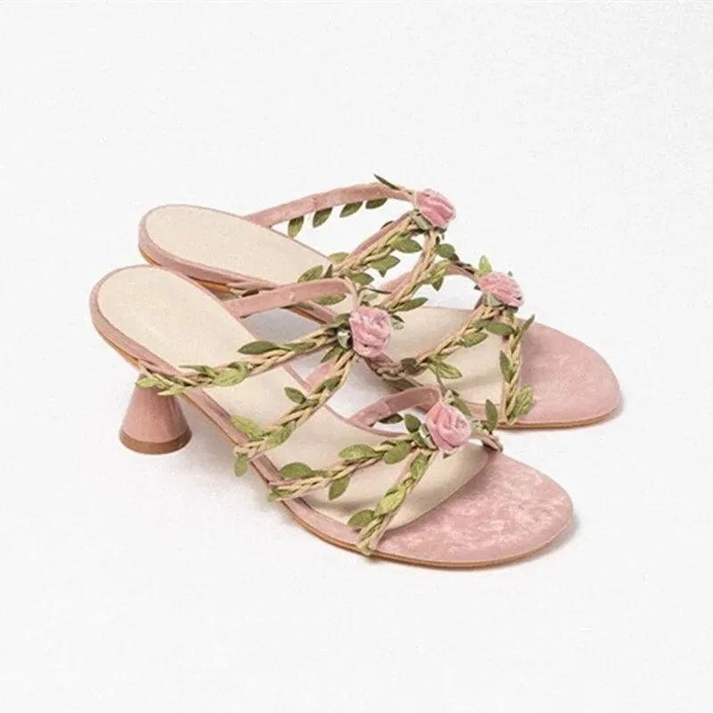 Vintage Rose - Sandals