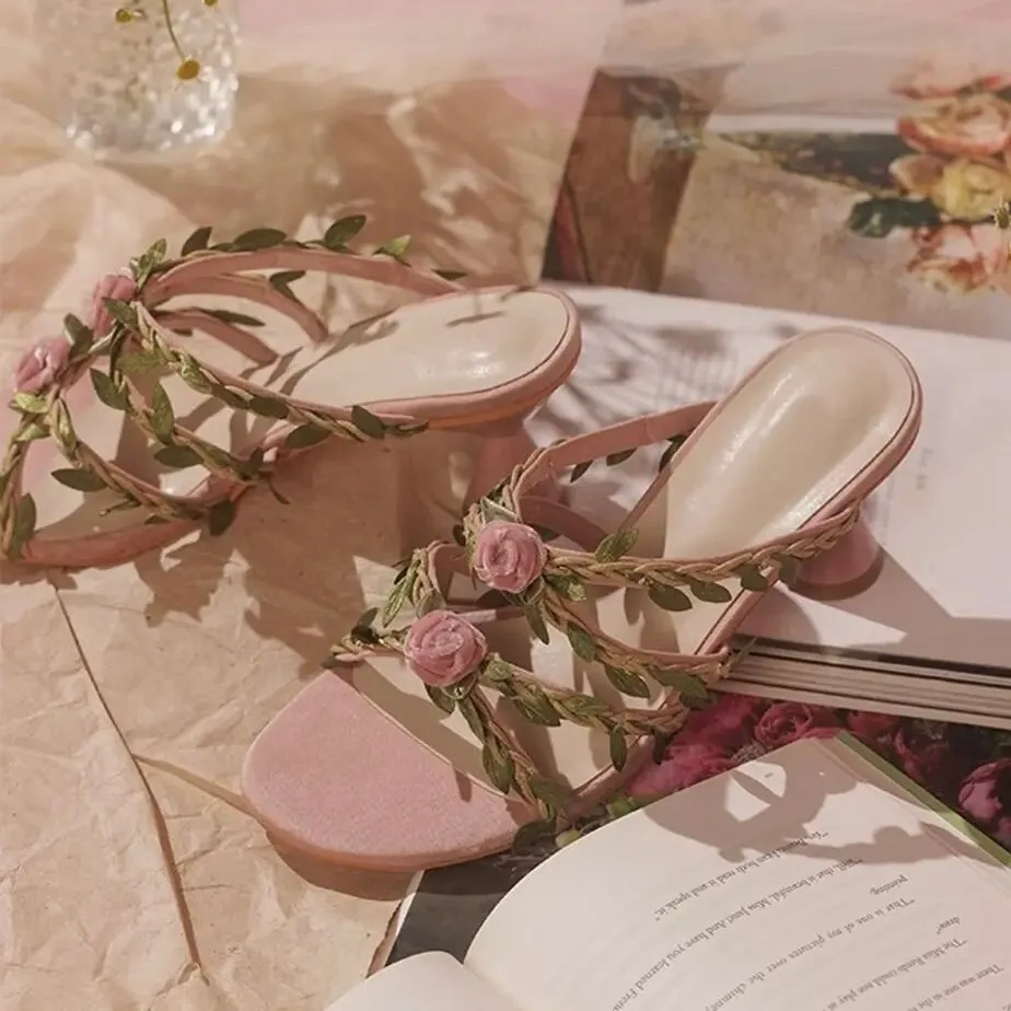 Vintage Rose - Sandals