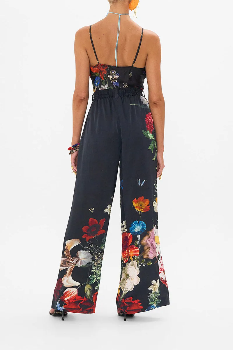 WIDE LEG WAISTED PANT