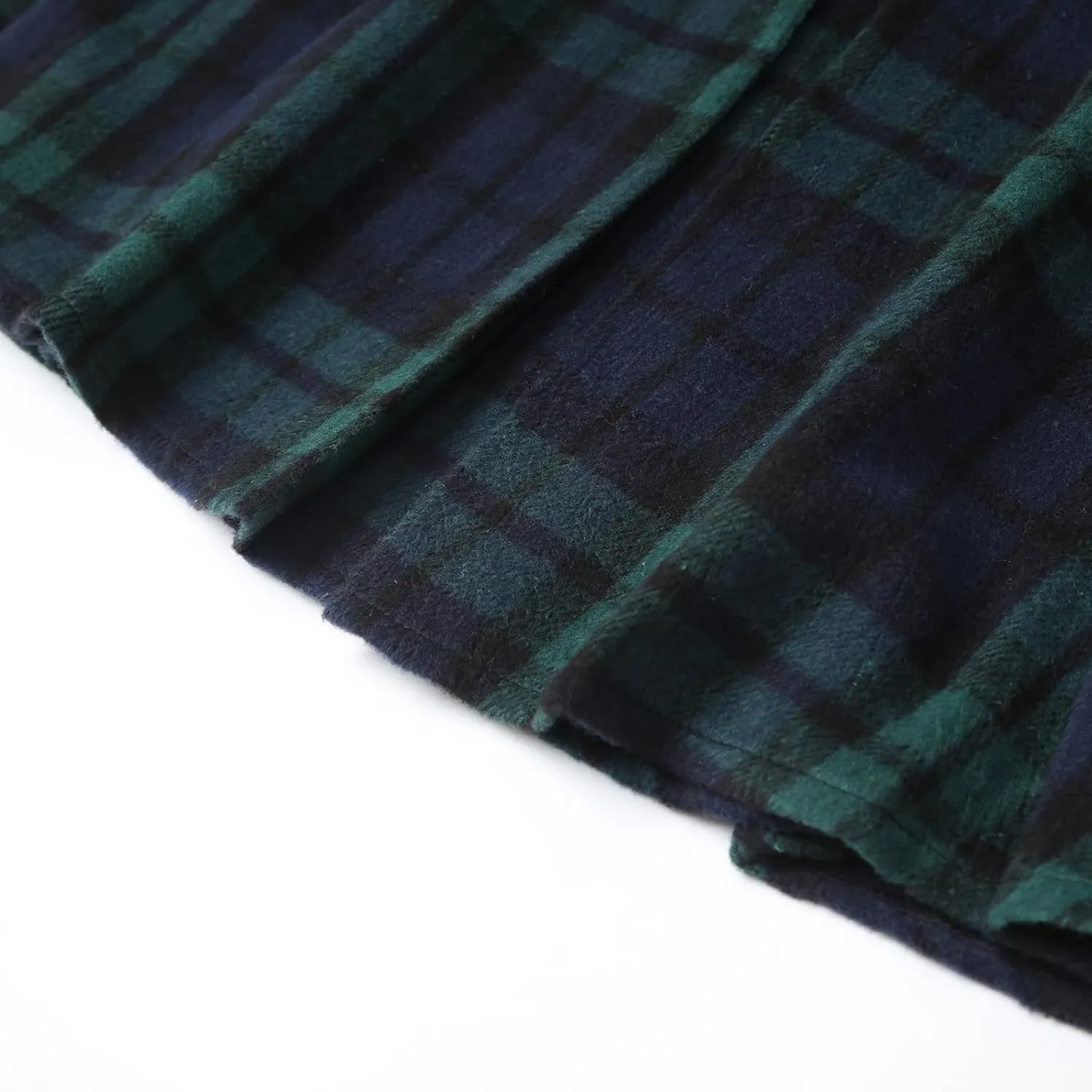 Women Plaid Mini Skirts High Wasited Pleated Skirt Summer A Line Skirts Plus Size Flared Skirt Casual School Uniform