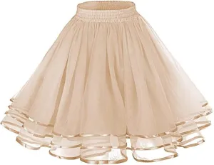 Women's A-Line High Waisted Midi Skirt Women's Candy Color A Line Skirts Princess Mini Skirts Flared Casual Skirt